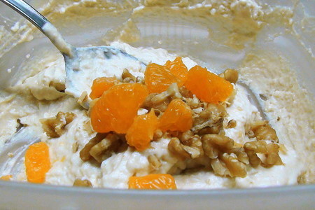 Карамельное суфле с орешками и цитрусовыми «обыкновенное чудо».: шаг 12
