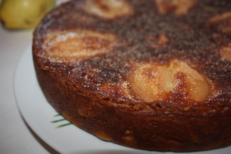 Масляный пирог с грушами и полентой (для kristen london): шаг 5