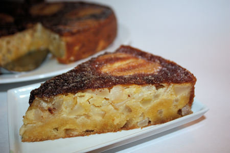 Масляный пирог с грушами и полентой (для kristen london): шаг 6