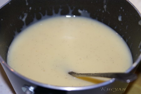 Сливочно-смородиновый желейный торт "полосатик": шаг 4