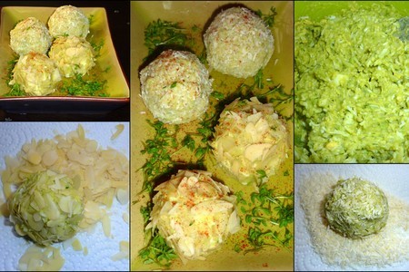 Пикантная закуска-шарики из авокадо и риса: шаг 1