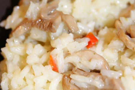 Котлеты из индюшатины и рис жасмин с грибами: шаг 3