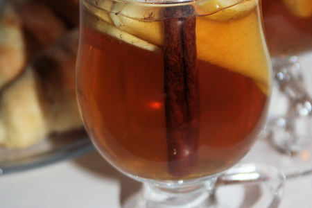 Клафути с вишней и пряный яблочный «чай»: шаг 8