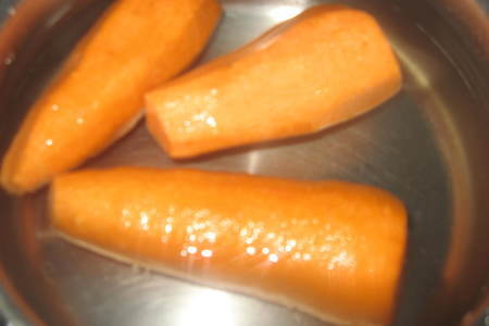 Морковь фаршированная мясом, в кляре: шаг 1