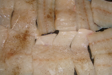 Креветочная рыбка в горчичном соусе.: шаг 2