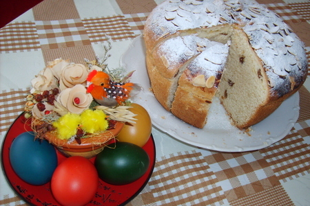 Традиционный пасхальный хлеб-mazanec: шаг 6