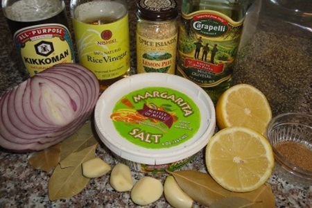 Стэйки в лимонно-соевом маринаде: шаг 2
