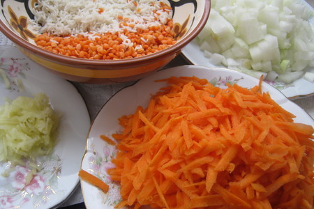 Морковный(белковый) суп с имбирём.: шаг 2