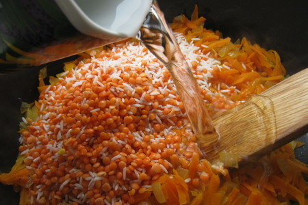 Морковный(белковый) суп с имбирём.: шаг 5