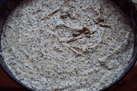Маковый торт со сметанно-малиновым кремом /дуэль: шаг 10