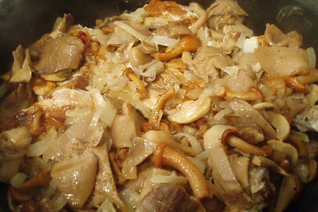 Курица с грибами в ореховом соусе: шаг 7
