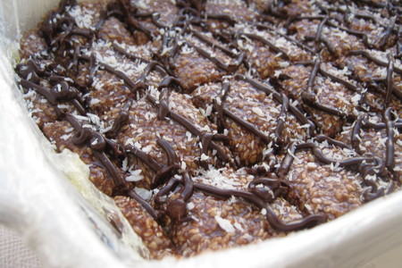 Халва из кунжутных семян с шоколадом.: шаг 10