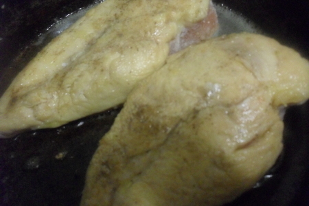 Куриное филе под пикантным соусом "новогодний маскарад": шаг 5