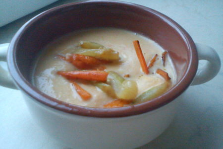 Суп-крем из цветной капусты и моркови: шаг 1