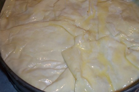 Пирог творожно-сырный с тестом фило.: шаг 14