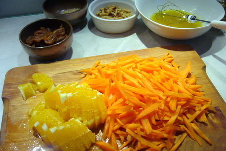 Морковный салат с апельсинами "оранжевый праздник": шаг 2