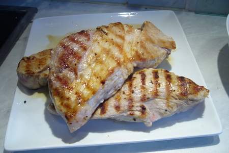 Свиной стейк, запеченный в фольге: шаг 2