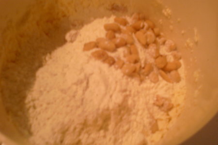 Печенье с солёным арахисом.: шаг 4