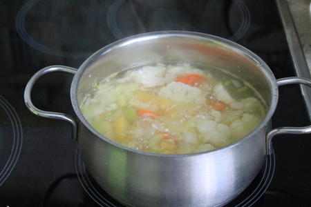 Суп-пюре с репой и цветной капустой: шаг 6