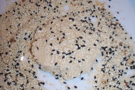 Имбирно тахиновое печенье по мотивам шортбред (shortbread): шаг 7