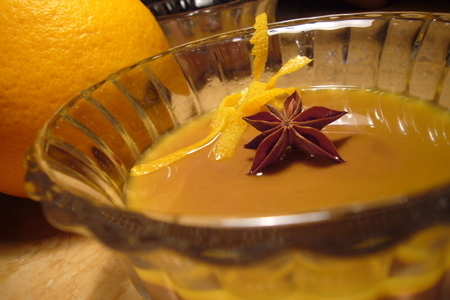 Шоколадный десерт с апельсиново-бадьяновым соусом.: шаг 4