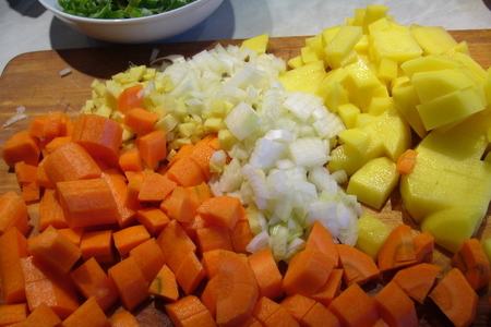 Морковно-апельсиновый суп-крем с чечевицей: шаг 1