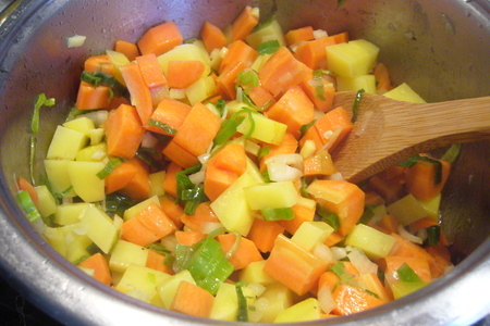 Морковно-апельсиновый суп-крем с чечевицей: шаг 2
