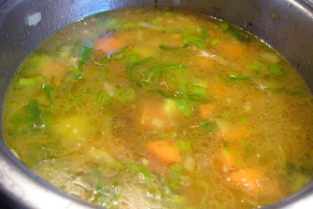 Морковно-апельсиновый суп-крем с чечевицей: шаг 3