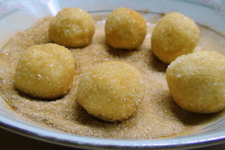Рассыпчатое печенье в сахарно-коричной панировке. очень простой и очень вкусный рецепт.: шаг 4