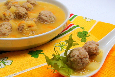 Чечевичный суп с тефтельками // вкусный обед для деток и их родителей: шаг 5