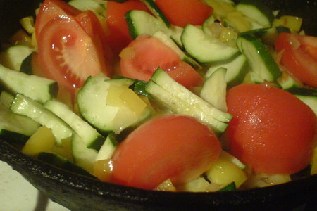 Тальятелле с овощным соусом: шаг 4