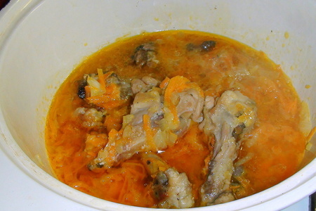 Курица с рисом, алычой и барбарисом. по мотивам блюда «плов с курицей».: шаг 1