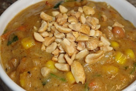 Арахисовый суп с курицей: шаг 9