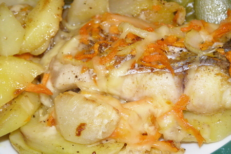 Рыбка+картошечка: шаг 9