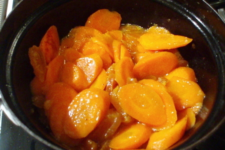 Морковь гарнирная "любовь к трём мандаринам": шаг 3