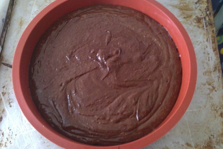 Сырно-шоколадный торт "for you": шаг 5