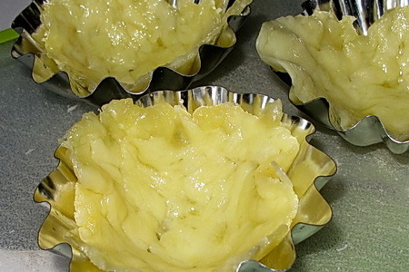 Конкильони, фаршированные домашним сыром с кабачковым соусом: шаг 3