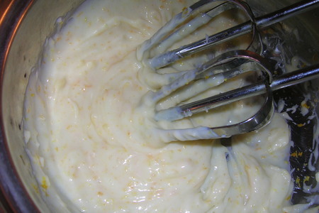 Рыбный бисквит с сливочным сыром: шаг 3