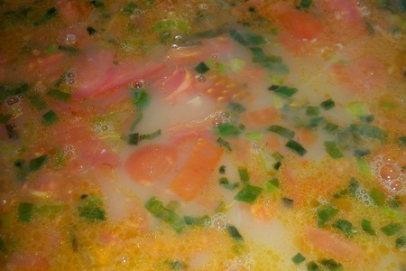 Fettuccelle   с  креветками и устрицами в сырном соусе.: шаг 11