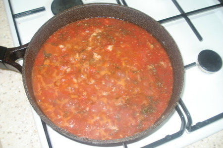 Спагетти с соусом "болоньез": шаг 4