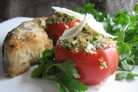Провансальские помидоры ( tomatoes provencal).: шаг 9