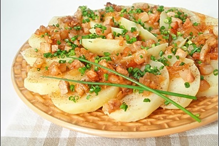Картофельный салат по-баварски: шаг 1