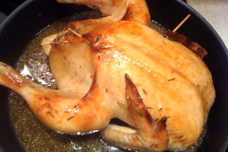 Цыпленок фаршированный тушеной капустой с грибами и охотничими колбасками: шаг 1