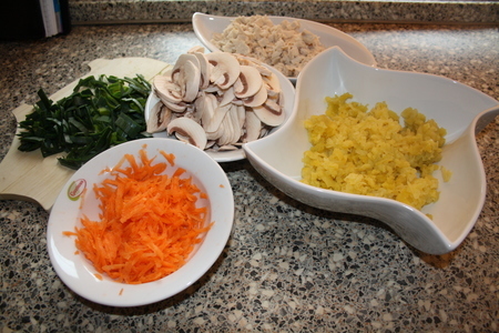 Слоёный салат с курицей.: шаг 2