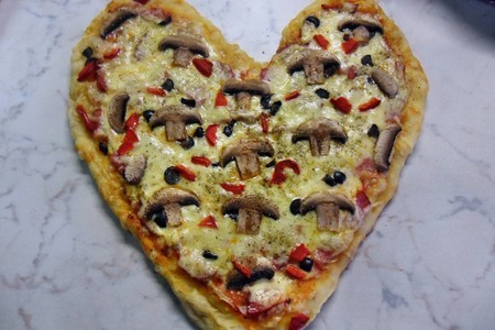 Пицца для всех влюблённых.: шаг 1