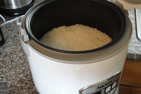 Рисовая каша с тунцом в кокосовом молоке и карри: шаг 7