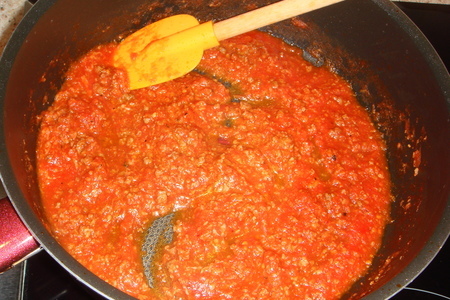 Паста спагетти болонезе: шаг 6