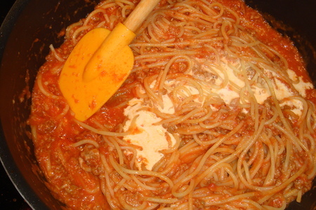 Паста спагетти болонезе: шаг 14