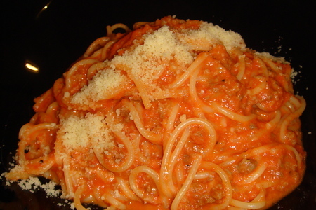 Паста спагетти болонезе: шаг 16