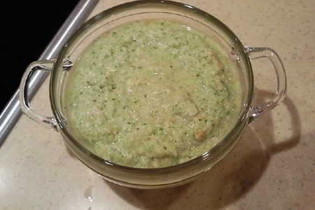 Куриный суп-пюре с броколли и цветной капустой: шаг 2